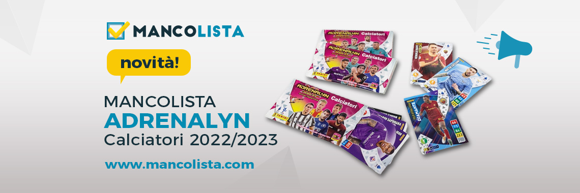 Acquista Card Mancanti Adrenalyn xl Panini 2022 2023